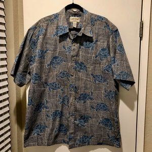 Cooke Street Men's Hawaiian Turtle Shirt